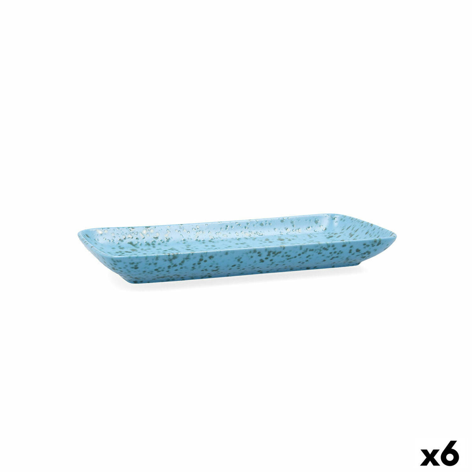 Serveerschaal Ariane Oxide Keramisch Blauw (28 x 14 cm) (6 Stuks)