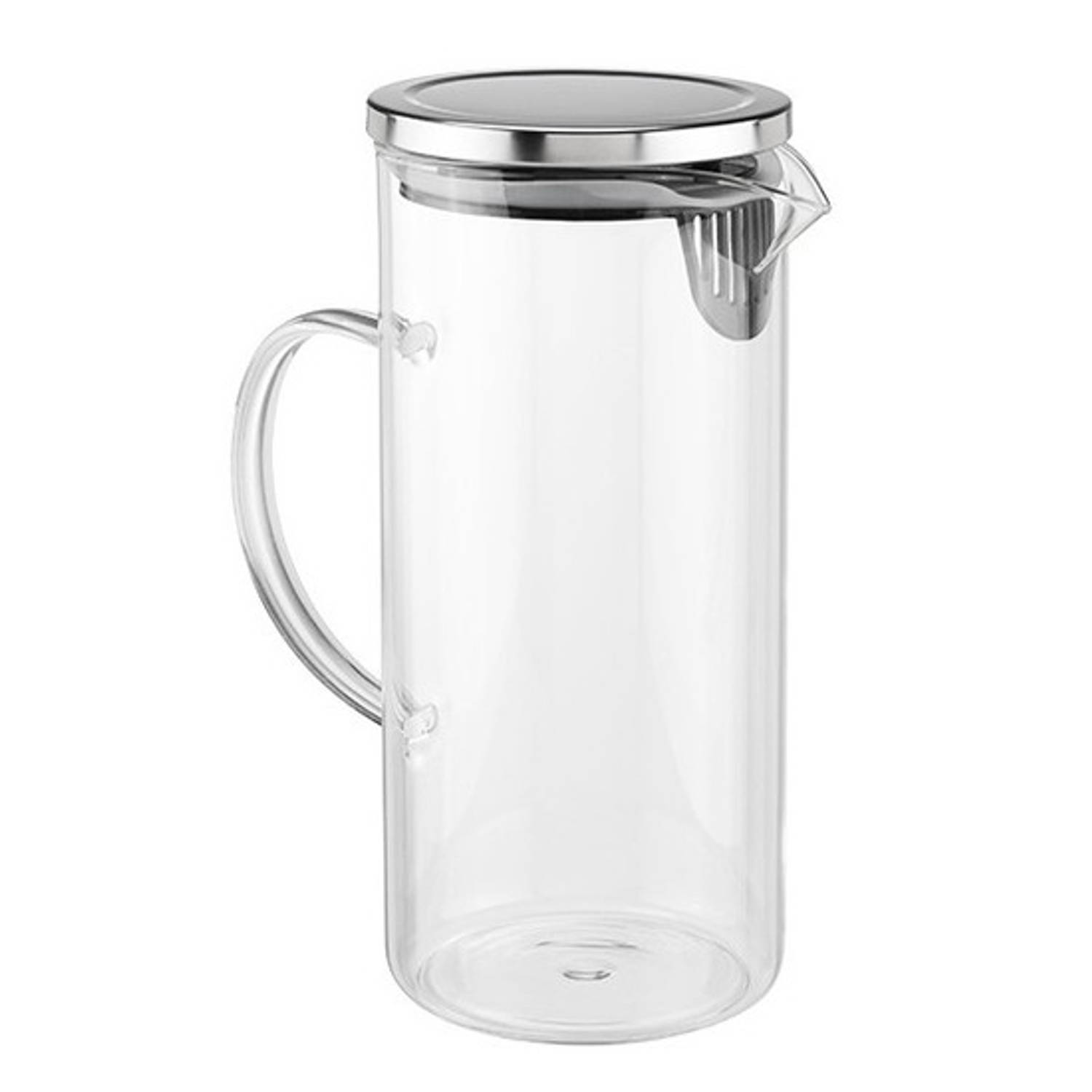 Glazen Schenkkan-Waterkan 1,3 Liter Sapkannen-waterkannen-schenkkannen-limonadekannen Van Glas
