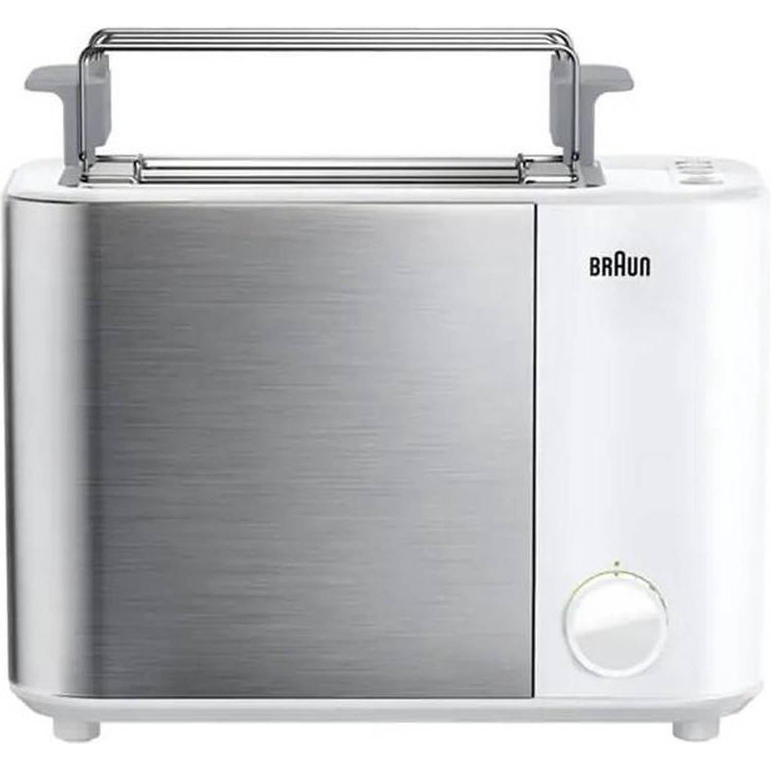 Braun HT 5010.WH weiß silber ID Collection toaster