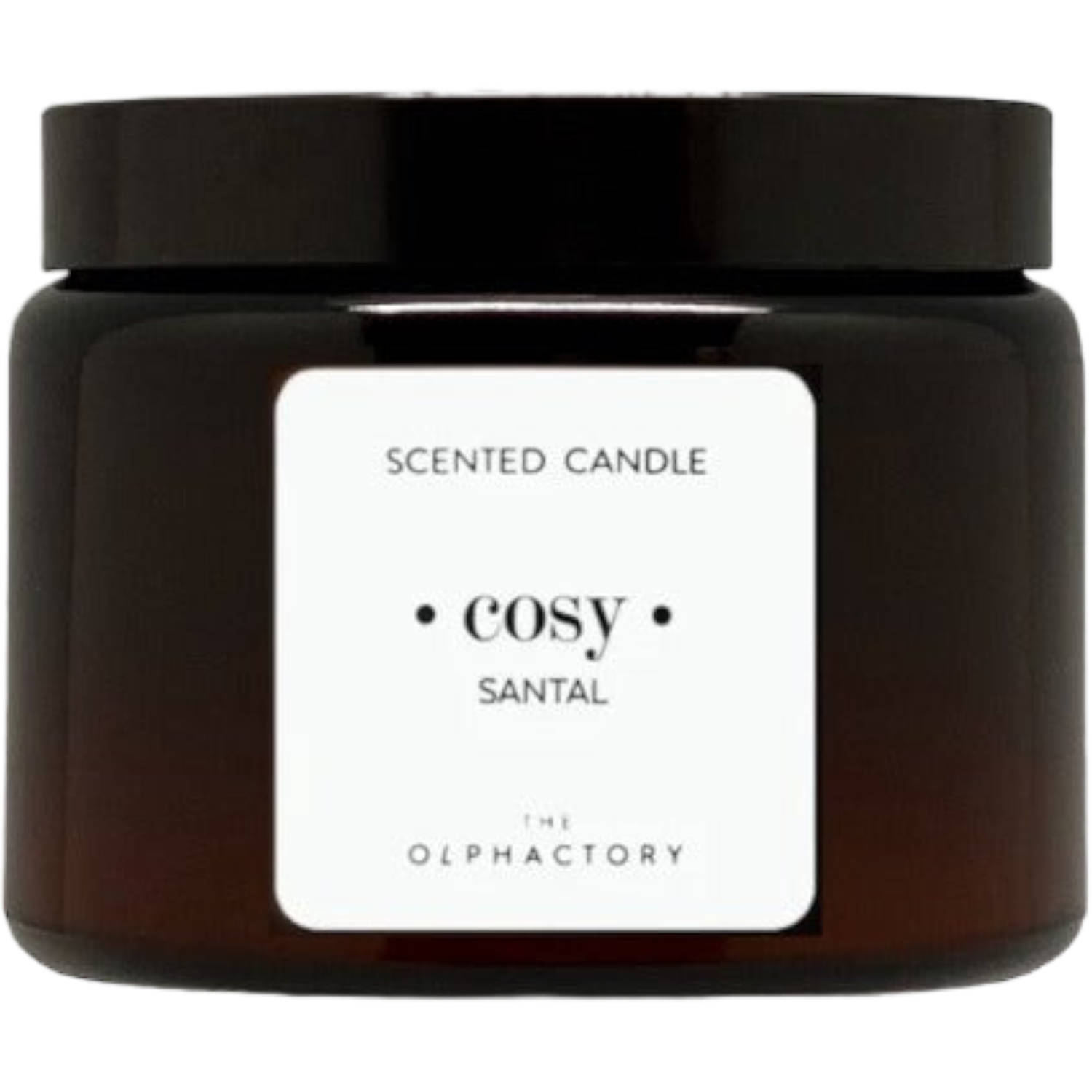The Olphactory Cosy Santal - Scented Candle XL - 360 gram - 2 lonten - 60 branduren - Geurkaars