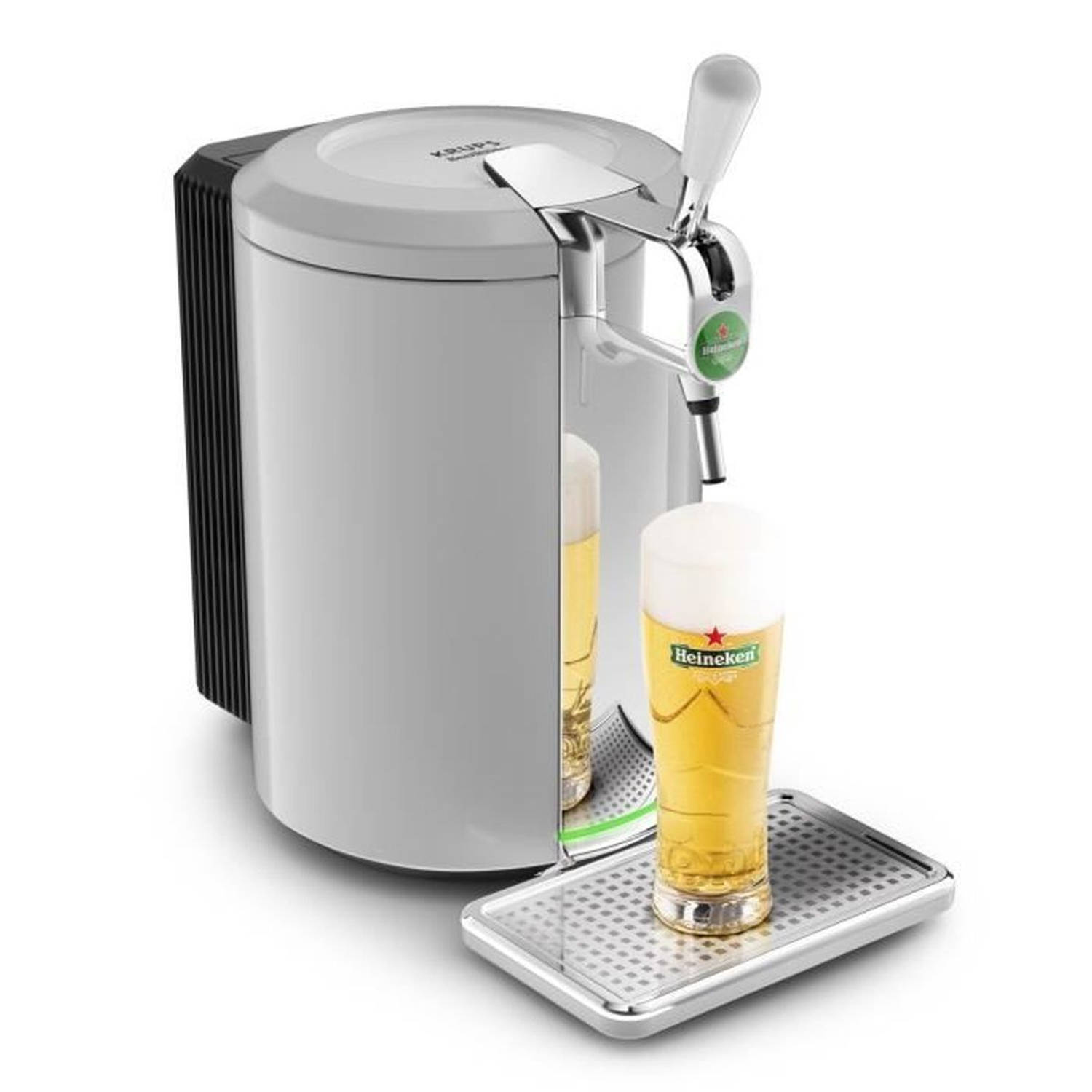 KRUPS Beertender® VB452E10 Compacte tapautomaat, geschikt voor 5L fust, Perfecte temperatuur, Vers en sprankelend bier