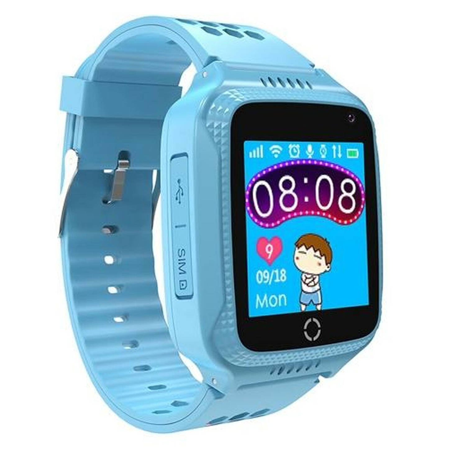 Smartwatch voor Kinderen Celly KIDSWATCH Blauw 1,44""