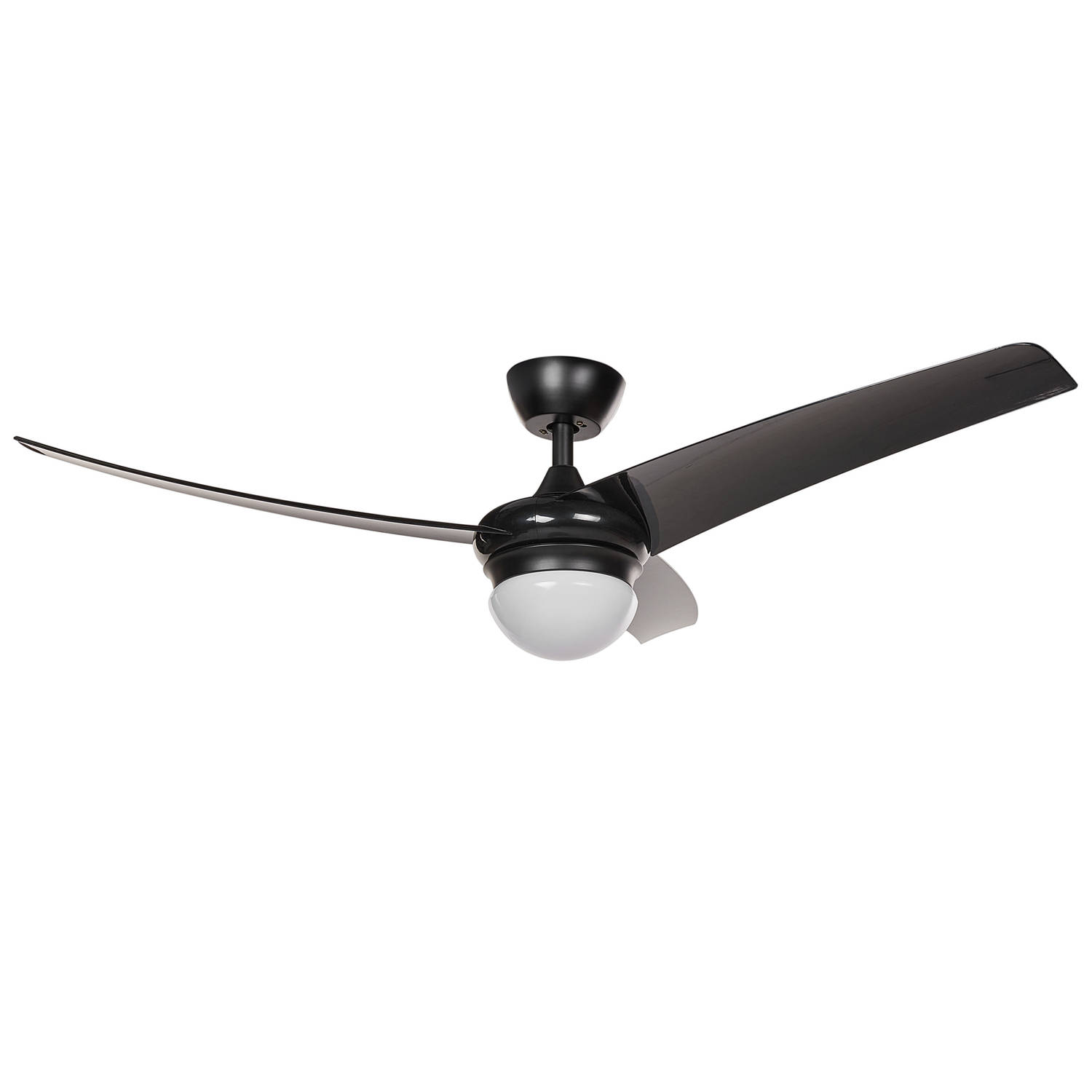 Beliani JIBOA Plafondlamp met ventilator-Zwart-IJzer