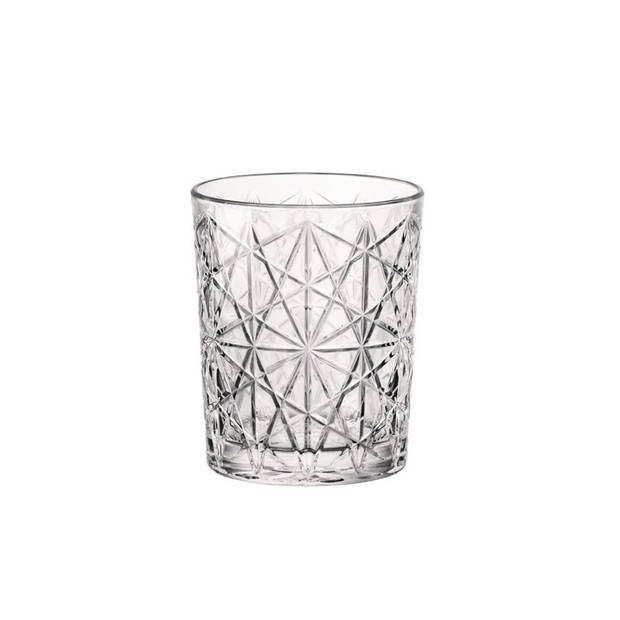 Bormioli Whisky glazen - 12x - Lounge serie - transparant - 390 ml - Whiskeyglazen