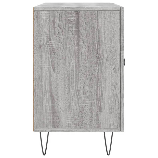 The Living Store Dressoir - Sonoma Eiken - 100 x 36 x 60 cm - Metalen Poten