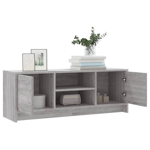 The Living Store TV-meubel Sonoma Eiken - 102x30x37.5 cm - Trendy en Praktisch