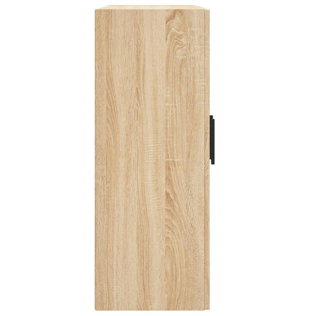 vidaXL Wandkast 69,5x34x90 cm bewerkt hout sonoma eikenkleurig