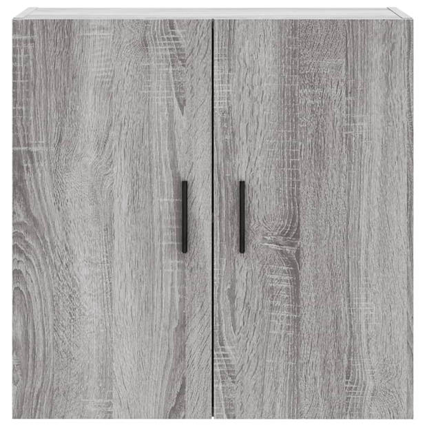 vidaXL Wandkast 60x31x60 cm bewerkt hout grijs sonoma eikenkleurig