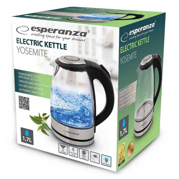 Esperanza EKK012 Electric Kettle YOSEMITE 1,7 L