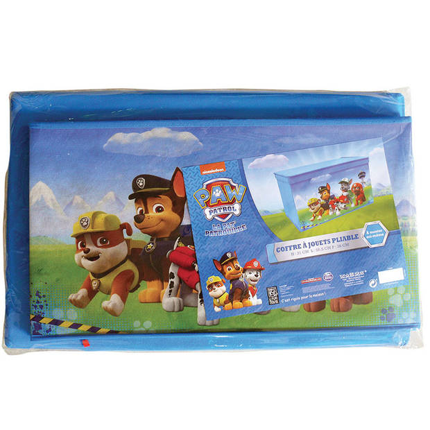 PAW Patrol Speelgoedkist Squad Opvouwbaar - B 56,5 x D 36 cm x H31 cm