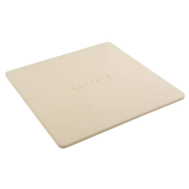 Cozze - Pizzasteen 30,5 x 30,5 cm - Keramiek - Beige