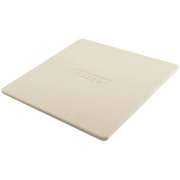 Cozze - Pizzasteen 30,5 x 30,5 cm - Keramiek - Beige