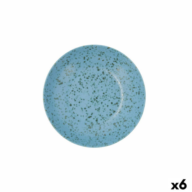 Diep bord Ariane Oxide Keramisch Blauw (Ø 21 cm) (6 Stuks)