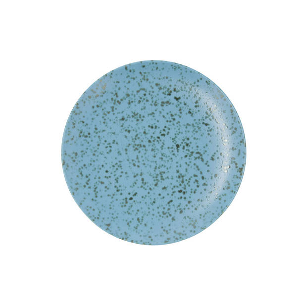 Eetbord Ariane Oxide Blauw Keramisch Ø 24 cm (6 Stuks)