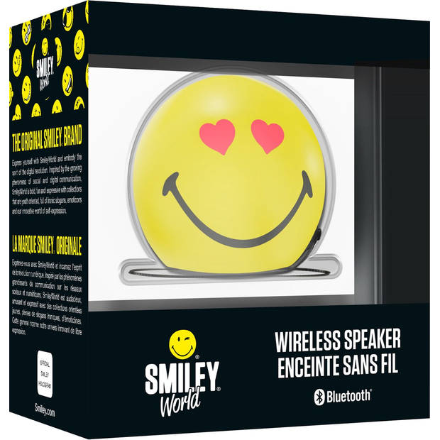 Bigben BT15 Smiley Love: Draagbare speaker met vrolijk design