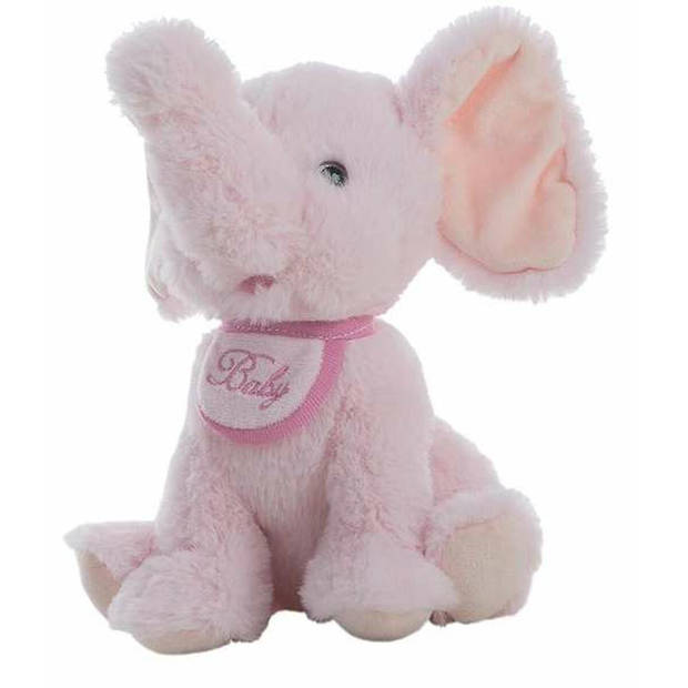 Pluche Olifant Knuffel Pupy Roze 21 cm