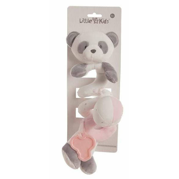 Activiteitsspiraal Pandabeer Roze 25 cm