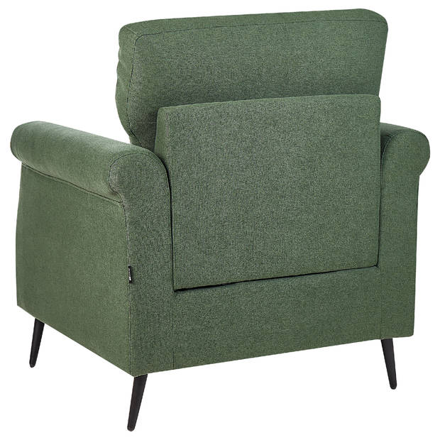 Beliani VIETAS - Fauteuil-Groen-Polyester