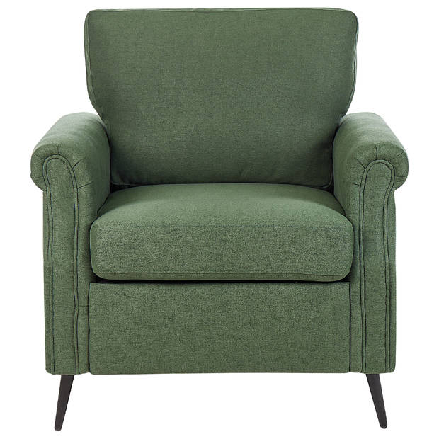 Beliani VIETAS - Fauteuil-Groen-Polyester