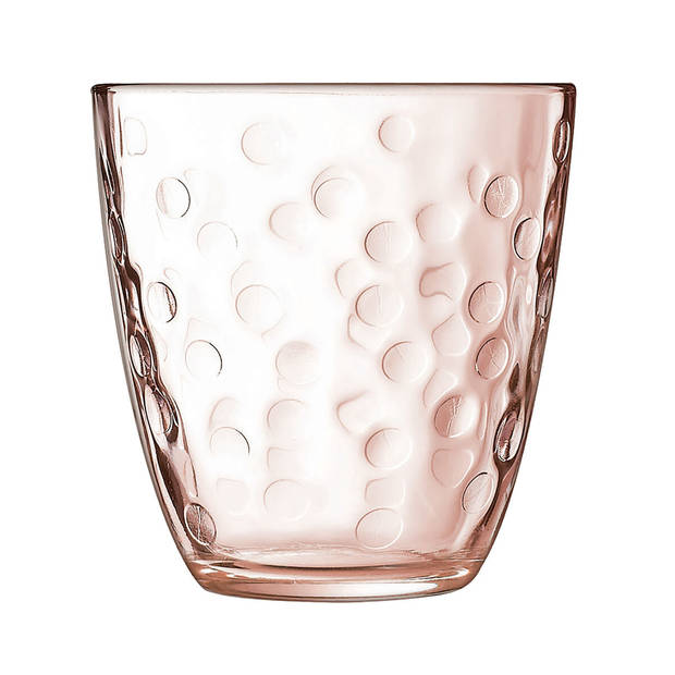 Glas Luminarc Concepto Bulle Roze Glas (310 ml) (6 Stuks)