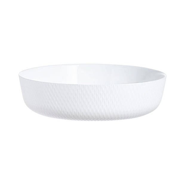 Serveerschaal Luminarc Smart Cuisine Wit Glas Ø 26 cm (5 Stuks)