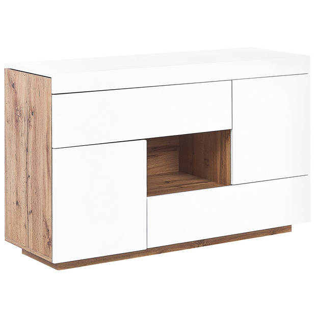 Beliani GORAN - Bureau-Wit-MDF