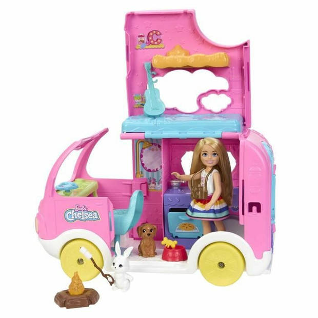 Babypop Barbie Chelsea motorhome barbie car box
