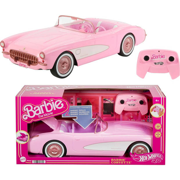 Voertuig Barbie The Movie Hot Wheels RC Corvette