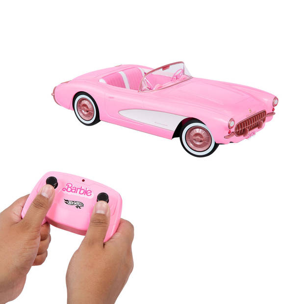 Voertuig Barbie The Movie Hot Wheels RC Corvette