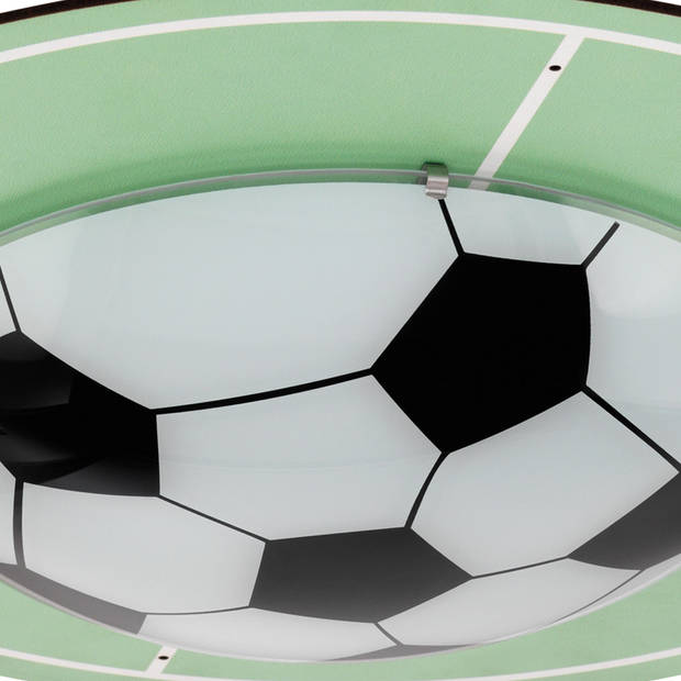 EGLO Tabara - Plafondlamp - E27 - Ø 40 cm - Voetbal - kinderkamer