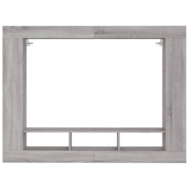 The Living Store TV-meubel - Trendy en praktisch - Wandgemonteerd tv-kastje - Afmetingen- 152 x 22 x 113 cm - Ken-