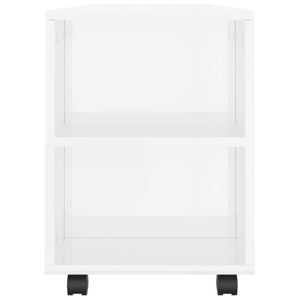 The Living Store TV-meubel - Trendy - TV-meubel - 102 x 34.5 x 43 cm - Hoogglans wit