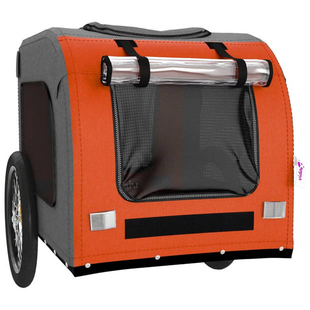 The Living Store Hondenfietskar - Comfortabele fietskar voor kleine huisdieren - Duurzaam frame - Handig ontwerp -