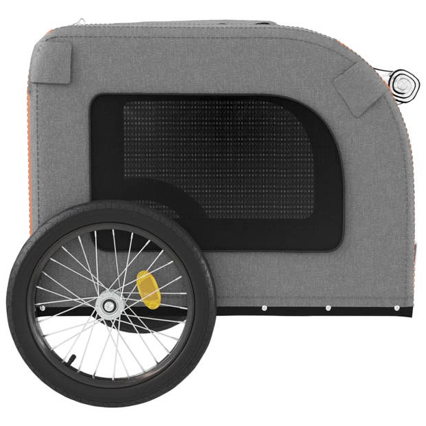 The Living Store Hondenfietskar - Comfortabele fietskar voor kleine huisdieren - Duurzaam frame - Handig ontwerp -