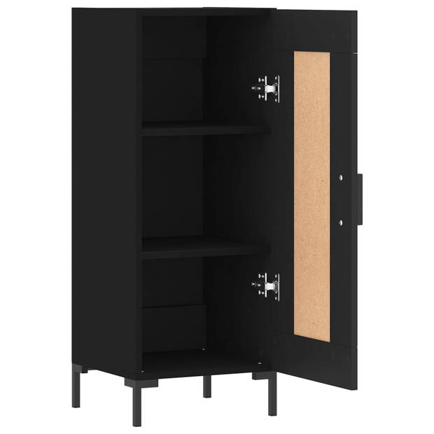 The Living Store Dressoir - - Kast - 34.5 x 34 x 90 cm - Zwart