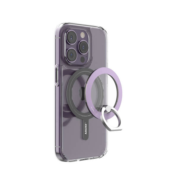 Apple iPhone 14 - Telefoonhoesje - Backcover - Hoesje - MagSafe - Shock Proof - iRing® - Transparant