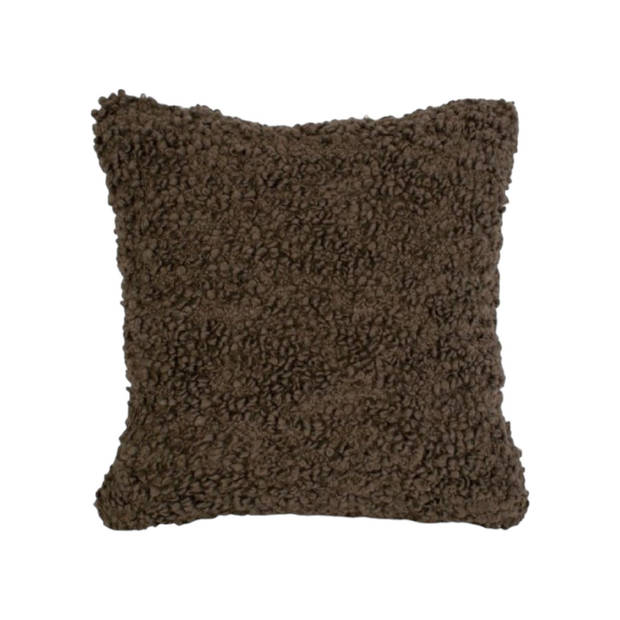 Present Time Kussen 'Purity' 50x30cm Cotton Brown