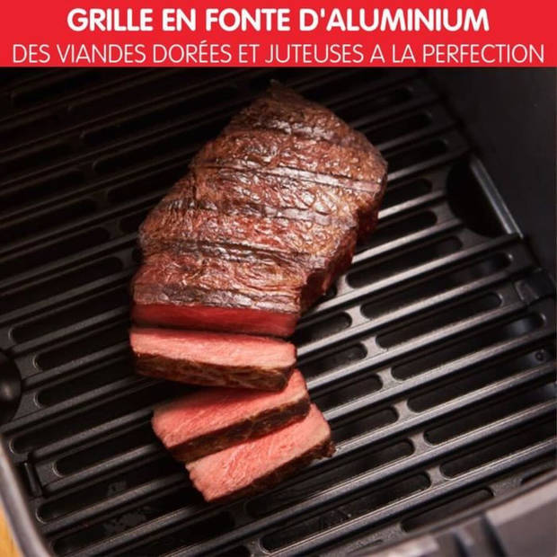 MOULINEX Olievrije friteuse + grill 4,2 L - Regelbare temperatuur - 8 automatische programma's - Airfryer EZ505D10
