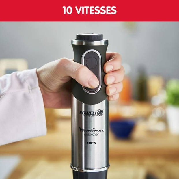 Handblender Moulinex DD65H8 Donker grijs 1000 W (0,5 L)