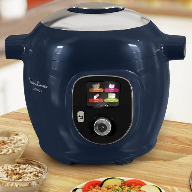 Moulinex Cookeo 6 L Smart Multicooker, Hoge druk, 150 geïntegreerde recepten, Intuïtieve, Speciale app, YY5137FB