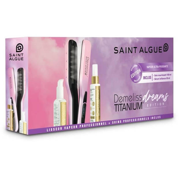 Saint Algue Demeliss Titanium Dreams Edition stoomstijltang - KeraProtein-behandeling 100 ml