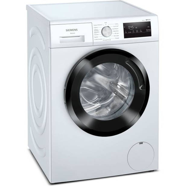 SIEMENS WM12N117FR iQ300 patrijspoort wasmachine - 7 kg - 1.200 tpm - Inductie - L60cm - Klasse B - Wit