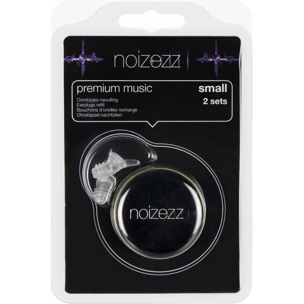 Noizezz Premium small oordopjes (filter dient los bijbesteld te worden)