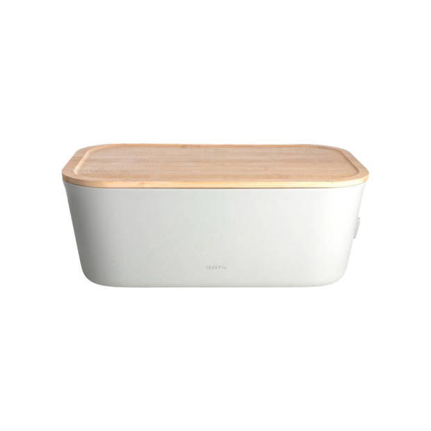 Gusta Broodtrommel met bamboe 'Otta' Beige