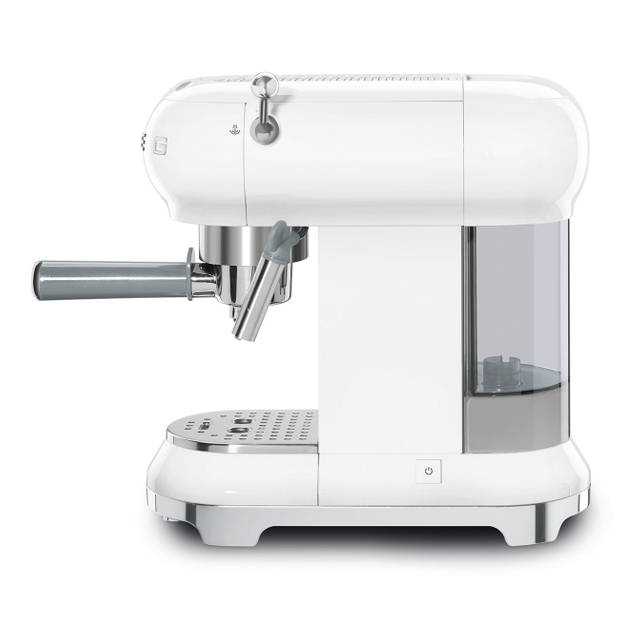 Smeg ECF01WHEU koffiezetapparaat Half automatisch Espressomachine 1 l
