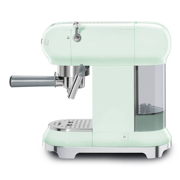 Smeg ECF01PGEU koffiezetapparaat Half automatisch Espressomachine 1 l