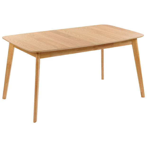 Beliani MADOX - Eettafel-Lichte houtkleur-MDF