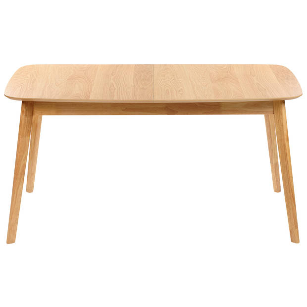 Beliani MADOX - Eettafel-Lichte houtkleur-MDF