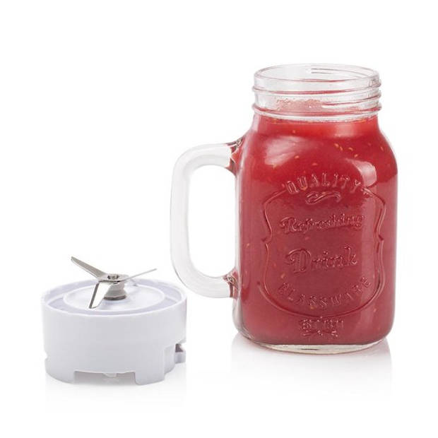 Tristar BL-4456 Mason Jar Blender: Maak en neem je smoothies en shakes mee