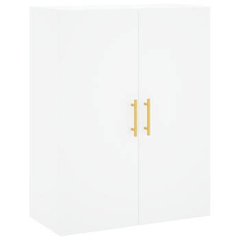 vidaXL Wandkast 69,5x34x90 cm wit